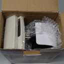 2PCS Ecowarm Plug in Heater, 500W Wall Outlet Electric Space Heater as Seen on TV, Small Portable Space Heater with Adjustable Thermostat & Timer & Led Display for Office Bathroom Bedroom Indoor Use