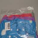 wegreeco Washable Reusable Premium Female Dog Diapers, Medium Large Small Dog Doggie Puppy & Doggy Diapers Female,Period Panties in Heat (Pack of 3, Medium) (Medium (12"-15" Waist), Bright Color)