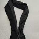 SEAUR Men's Shiny Metallic Sleeveless Half Tank Top Sexy Sparkly Arm Sleeves Shrug Muscle Workout Sports Tops Clubwear (S, Black)