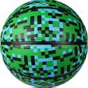 Official Rubber Basketball Outdoor Indoor Mens Basketball Ball Size 3/4/5/6/7 for Kids Youth Teen Boys and Girls Gift Ideas(Without Pump)