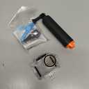 BO&DQQ Underwater Waterproof Case Compatible with DJI Osmo Action 5 Pro/Action 4/Action 3, 164FT/50M Dive Diving Housing Cover Shell with Camera Handle Mount Accessories Kit