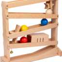 Adena Montessori Tracker Ball Drop Toys Wooden Toys for 1 2 3 Years Old Toddlers Montessori-Inspired Toys for Babies