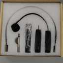 XIAOKOA UHF Wireless Headset Microphone: Cordless Head Mic System, USB-C Charging Microphones, 164ft Range - for Voice Amplifier Speaker Teaching Tour Guides Fitness Instructor