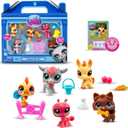 Littlest Pet Shop Farm Besties Collector Set - Gen 7 Bobble Head Pets #56-60, Imagination Toy for Kids 4+