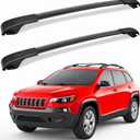 FengYu Roof Rack Cross Bars Compatible with Jeep Cherokee 2014-2023, Aluminum Crossbars Rails Cargo Rooftop Ski Basket Luggage Rack Carrier