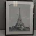 upsimples 18x22 Picture Frame, Display Pictures 14x18 with Mat or 18 x 22 Without, Wall Hanging Poster Frames, Black, 1 Pack