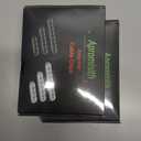 2 x USB Cable Organizer Clips Cord Holder,12 Packs (3-Slots) Black Self Adhesive Desk Cord Cable Management