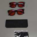 livho High Tech Blue Light Glasses - Advanced Blue Light Blocking Computer Glasses - Screen Fatigue & UV Protection (*B10 Black)