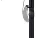33 Inch Retractable Hose Reel Mounting Post with Multi-functional Hook Heavy Duty Vertical Stand for Garden Outdoor