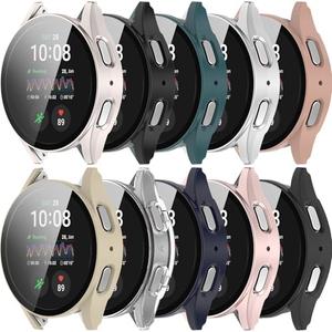 Intended for Samsung Galaxy Watch 7 40mm 44mm Case Built-in Screen Protector Hard PC Rugged Bumper Resistant Protective Face Cover for Galaxy Watch 7 (10PACKS, 40MM)