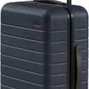 Away Bigger Carry-On Luggage, Lightweight Hardside Large Suitcase with Spinner Wheels, TSA Lock, Airline Approved, Navy Blue