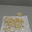 Ecoofor Gold Necklace Chains for Jewelry Making, 95.1 Feet 12 Rolls Jewelry Chains for DIY Necklace Bracelet Jewelry Making with Jump Rings/Lobster Clasps/Connectors