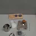 26PCS Espresso Accessories Kit,54mm Espresso Tamper Tools,Includes Wood Station,Distributor,Stirrer,Dosing Funnel,Brush,Puck Screen,Frothing Pitcher,Latte Pen,Powder Ring,Towel,Decorative Stencils