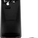 BLACK+DECKER EasyCut Extra-Tall Can Opener, EC500B, Removable Multi-Tool, Knife Sharpener, One-Touch Lever
