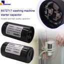 8572717 Washer Start Capacitor Fits For Whirlpool W10244889 2859 357021 3949169 482156 661606