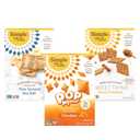 Simple Mills Best Snacks Variety Pack, Sea Salt Almond Flour Crackers, Honey Cinnamon Sweet Thins and Cheddar Pop Mmms, Gluten Free, Paleo Friendly Healthy Snacks, (Pack of 3) (EXP 04/20/26)