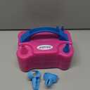 AGPTEK Electric Air Balloon Pump, 110V 600W Rose Red Portable Dual Nozzle Inflator/Blower for Party Decoration