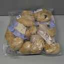oits cute 2-Pack Teddy Bear,Cute Stuffed Animal,Couple Gift Soft Plush Toy 11inch (Blue Plaid Clothes)