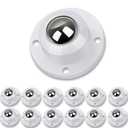 Self Adhesive Caster Wheels for Furniture, Storage Box, Can, PC Stainless Steel Universal Pulley 360 Degree Rotating Adhesive Caster Wheels 1 Inch Low Profile Swivel Wheels White 12 Pack