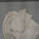 MIULEE Decorative Throw Pillow Covers for Couch Bed Livingroom 16x16 Inch Set of 2 Beige Boho Accent Throw Pllows Broadside Striped Patchwork Soft Corduroy Pillowcases