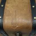 Vintage Wooden Treasure Chest Decorative Box with Lock - 12.2" x 7.1" x 7.1", Brown