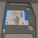 DMI Walker Tray With Cup Holders, Walker Tray For Folding Walkers, Gray (1 Count (Pack of 1))