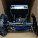 Redcat Racing Danchee Ridgerock 1/ 10 Scale 4WD Electric RC Rock Crawler – RC Truck RTR with 2.4GHz Radio, Dual Motors, 4-Wheel Steering, USB Charger with RC Crawler Li-ion Battery