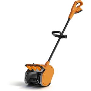 Electric Snow Shovel-Cordless Snow Removal Kit with Direction Plate & Dual-Safety Switch,Max 10" Throw Distance