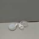 33.5 Ft Weather Stripping Door Seal Strip, Silicone Tape for Draft Stopper, Self Adhesive Shower Door Bottom Seal and Insulation Strip for Door Frame, Windows and Glass Gaps (Transparent, 25+25mm)