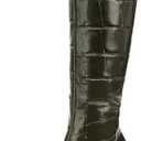 Sam Edelman Women's Sylvia 2 Knee High Boot, Deep Olive Wide Calf, 8