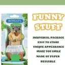RONIAVL Squirrel in Underpants Deluxe Air Freshener (2Pcs)