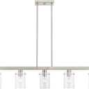 Livex Lighting, 46155-91, Munich, Linear Chandelier, Brushed Nickel