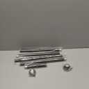 Shower Curtain Rod, 1" Diameter Heavy Duty Tension Shower Rod, Non Slip Adjustable 28-74 inch No Drill Shower Curtain Rods Spring Tension For Bathroom, Shower Stall, No Rust, Bronze