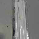 LazBlinds No Tools No Drill 1" Vinyl Mini Blinds, Cordless Blinds for Windows, Light Filtering Horizontal Window Blinds & Shades, 38" W x 48" H, White