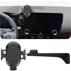 Car Phone Holder Fits for Lexus NX 350 350h 250 450h+ 2022-2024 Accessories(Only fit for 14-Inch Screen),Thick Cases Friendly,Cell Phone Mount for 4.7-7 in Phones
