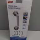 TAILI Grab Bars for Bathtubs and Showers 2 Pack Suction Grab Bar, Heavy Duty Shower Handle Removable Bath Handrails for Seniors and Elderly, Bathroom Safety Grip No Drilling Waterproof,Grey (16.8", Gray)