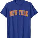 New York Vintage Sports Design Gifts Men Women Boy Girl T-Shirt, M