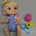 Baby Alive Crawl 'n Play Harper Hugs Electronic Crawling Baby Doll Set, Blonde Hair, Kids Toys for Girls & Boys 3 Years & Up, 10.75 Inches