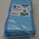 MED PRIDE Disposable Chux Pads 23in X 36in, Super Absorbent Bed Pads for Incontinence, Underpads for Adults, Kids, Pets (50 Count (Pack of 1) Blue/White)