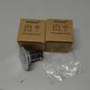 Hibbent 3 Pack Upgraded 3 in 1 Bathroom Sink Drain Strainer, Universal Pop Up Stopper with Removable Stainless Steel Filter Basket Hair Catcher, Sink Plug for 1.1''~2.36'' Basin, Brass Core, Chrome