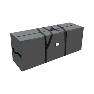 AerWo Christmas Tree Storage Bag, Large Christmas Storage Containers Fits Up to 7.5 Ft Artificial Tree, Durable 600D Oxford Christmas Tree Bag, Christmas Tree Storage Box with Zipper and Handles(Gray)