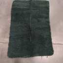 Bathroom Rugs, Chenille Bath Mat - Machine Washable Bath Mats for Bathroom Non-Slip Backing Rubber, Quick Dry Bathroom Mat - Hunter Green 24x36