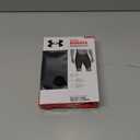Under Armour Men's Multi-Pack Performance Tech Long-Leg Boxer Brief, 9" Inseam, All-Day Comfort (Black (001)/Black) XS