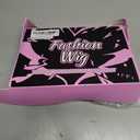 Ombre Blonde Wig for Women Long Wavy 4x1 Lace Natural Hairline Glueless for Beginners Middle Part Synthetic for Daily Party Use 26Inch