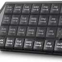 TookMag Monthly Pill Organizer 28 Day Pill Box, Large Medicine Pill Organizer 4 Weeks, One Month Pill Box Pill Case Travel Pill Organizer with Dust-Proof Container for Pills/Vitamin/Supplements
