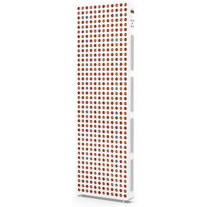 BONTANNY Red Light Therapy Full Body Panel, 480/630/660/810/830/850/1060nm Blue Red Near Infrared Light Device with 480 Dual Chip Clinical Grade LEDs, Remote Control, Timer for Face, Body, BO-2400