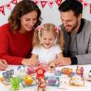 Budbof Valentines Day Gifts for Kids 24PCS Animal Squishy Toys, Slow Rising Stress Relief Toys, Goodie Bag Stuffers, Party Favors for Classroom Prizes