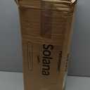 Retrospec Solana Yoga Mat 1" Thick With Nylon Strap For Men & Women - Non Slip Exercise Mat For Home Yoga, Pilates, Stretching, Floor & Fitness Workouts (Blue Mist)