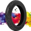 2.50-10 Inch Bike Tire, 14x2.50 (64-254) Tubeless Tire, Bike Replacement Tires, Suitable for Children's Bicycles, Electric Bike with Skid Tread | Wear-Resistant Tire|36PSI