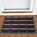 FOOTMATTERS Ninamar Mud Scrubber Tray Mat - 29.5 x 17.5 inch